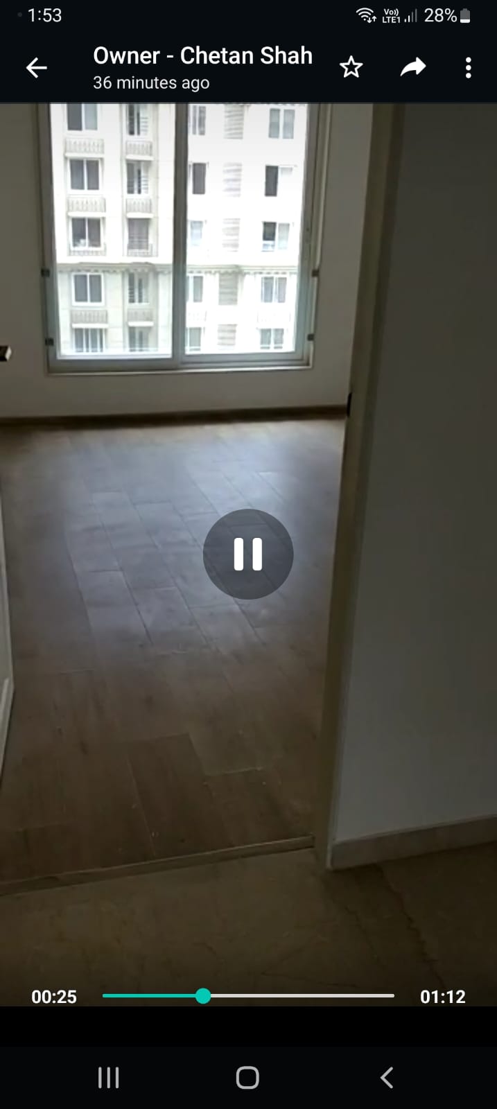 2 BHK Semi Furnished in Kanakia Paris , Bandra East